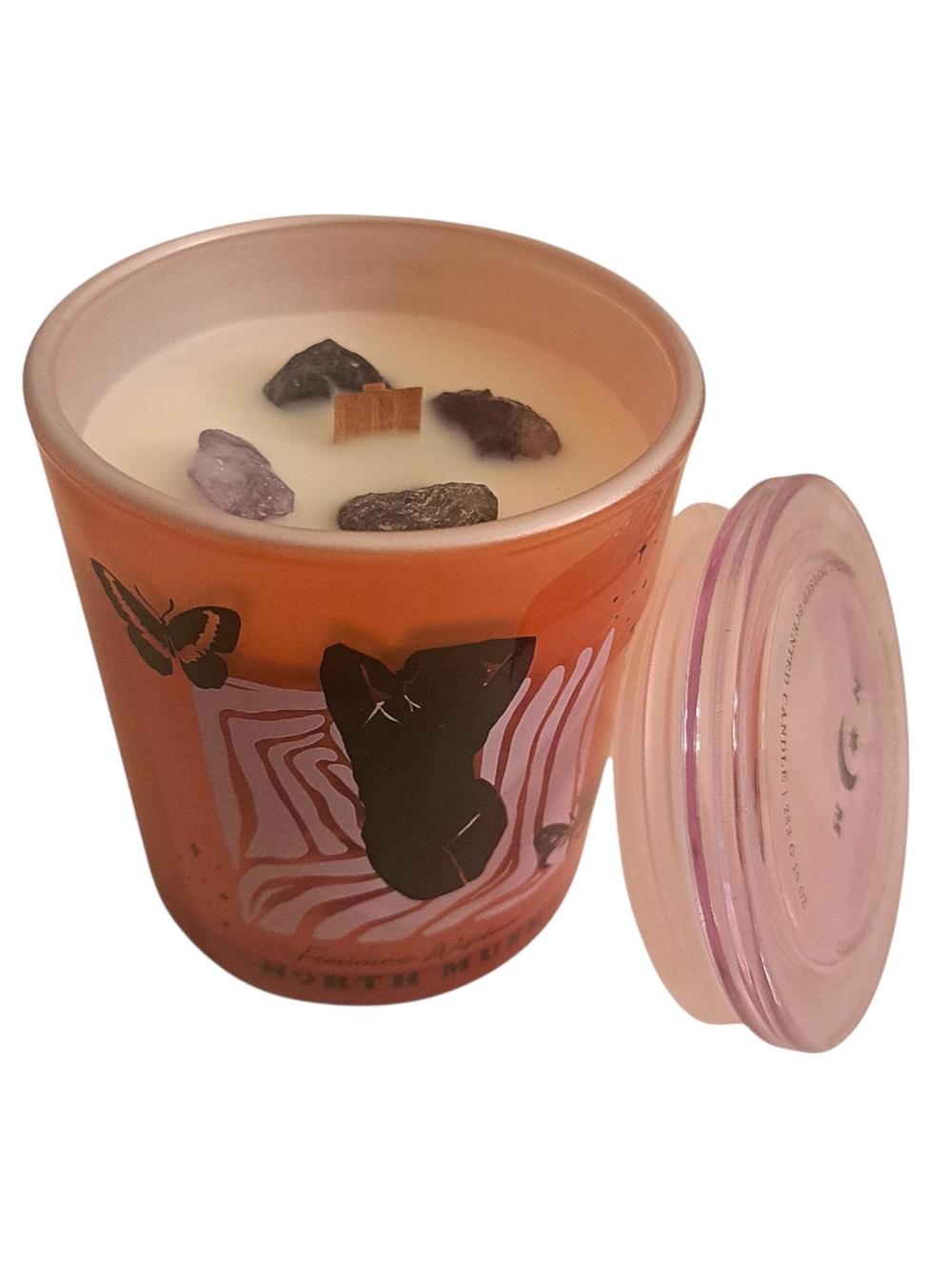 North Muse Feminine Wisdom Crystal Infused Candle